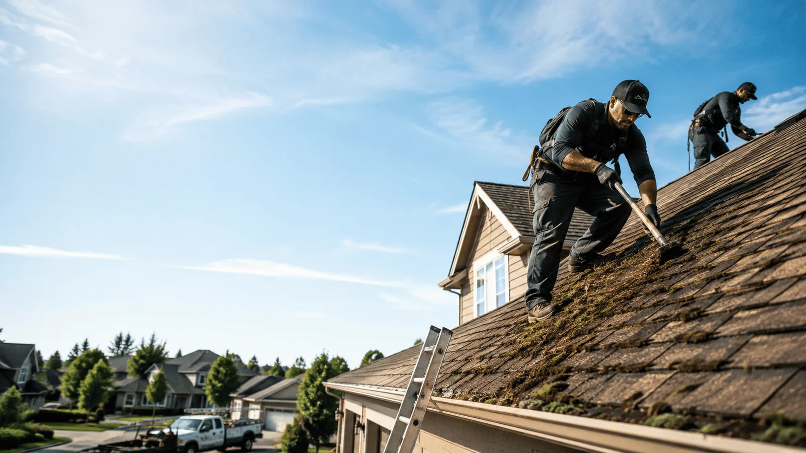 Roof Moss Removal in New Holland, SD near me